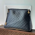 LV M41066 Louis Vuitton Artsy MM Handbag Black Brown - Default Title - View 1