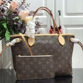 LV M41245 Louis Vuitton N41362  Neverfull PM Monogram Bag Pink - Voguebags