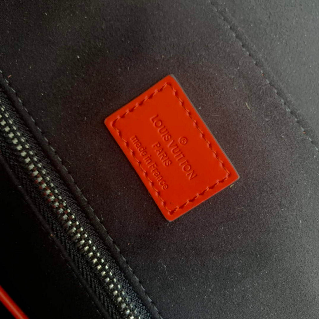 LV M41379 Louis Vuitton LV x Supreme Backpack Orange