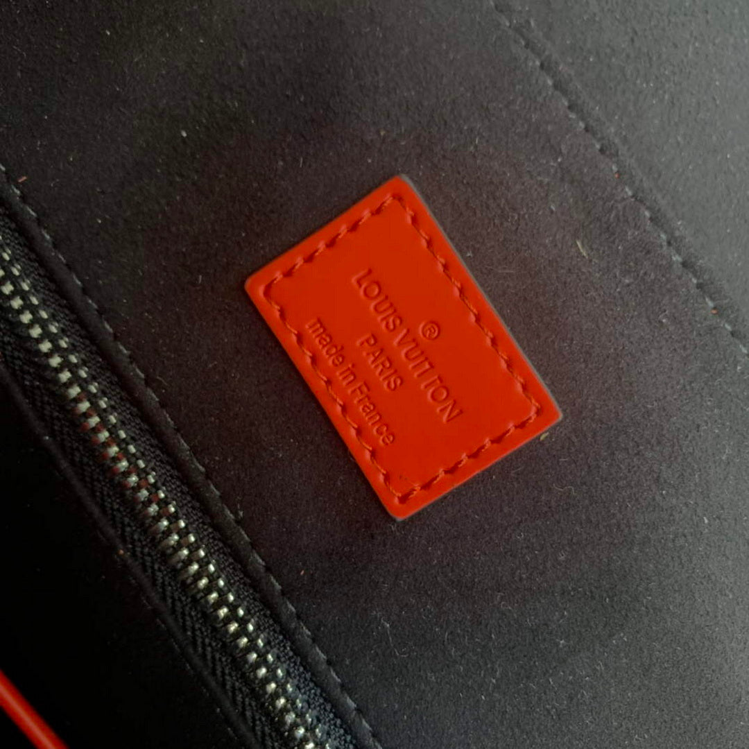LV M41379 Louis Vuitton LV x Supreme Backpack Orange - Default Title - View 9