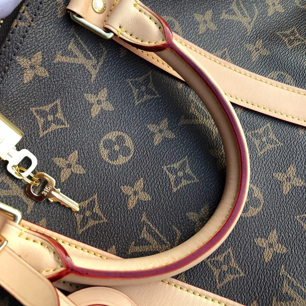 LV M41414  Louis Vuitton Keepall Bandouliere 55 Travel Bag Monogram