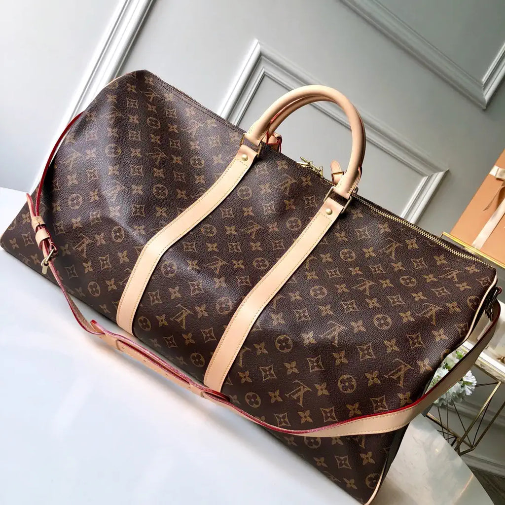 Louis Vuitton LV M41418 Keepall Bandouliere 45 Travel Bag Monogram