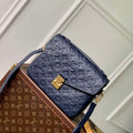 LV M41487 Louis Vuitton Pochette M¨¦tis Handbag Dark Blue - Default Title - View 1