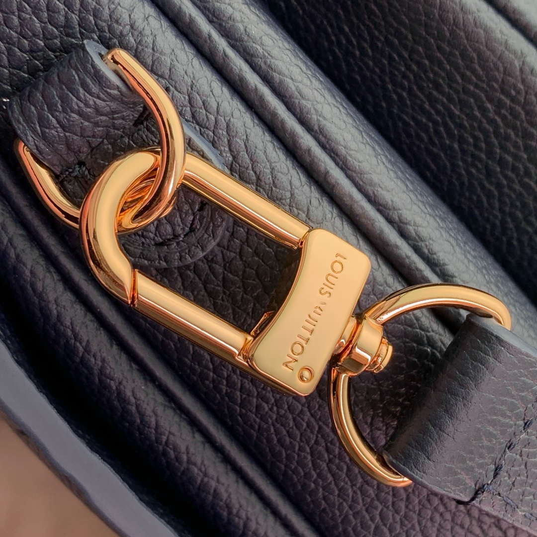 LV M41487 Louis Vuitton Pochette M¨¦tis Handbag Dark Blue