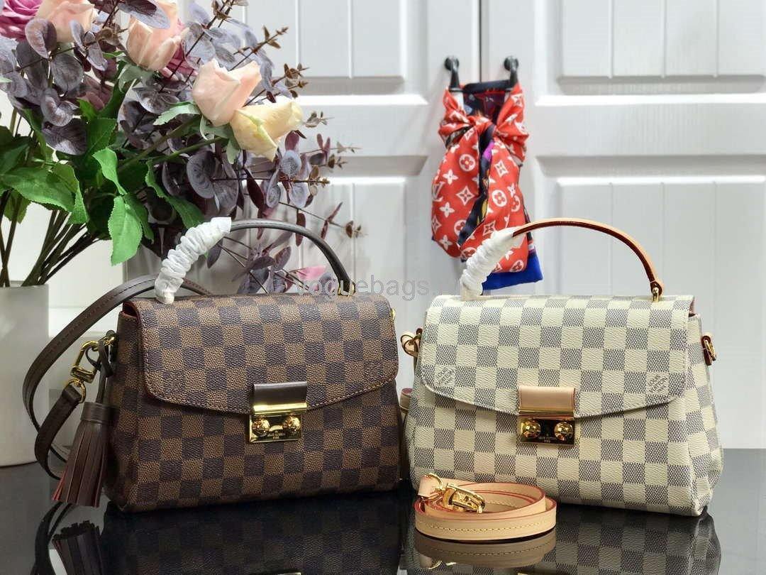 LV M41581 Louis Vuitton Croisette Damier Azur N53000 Bag - Voguebags