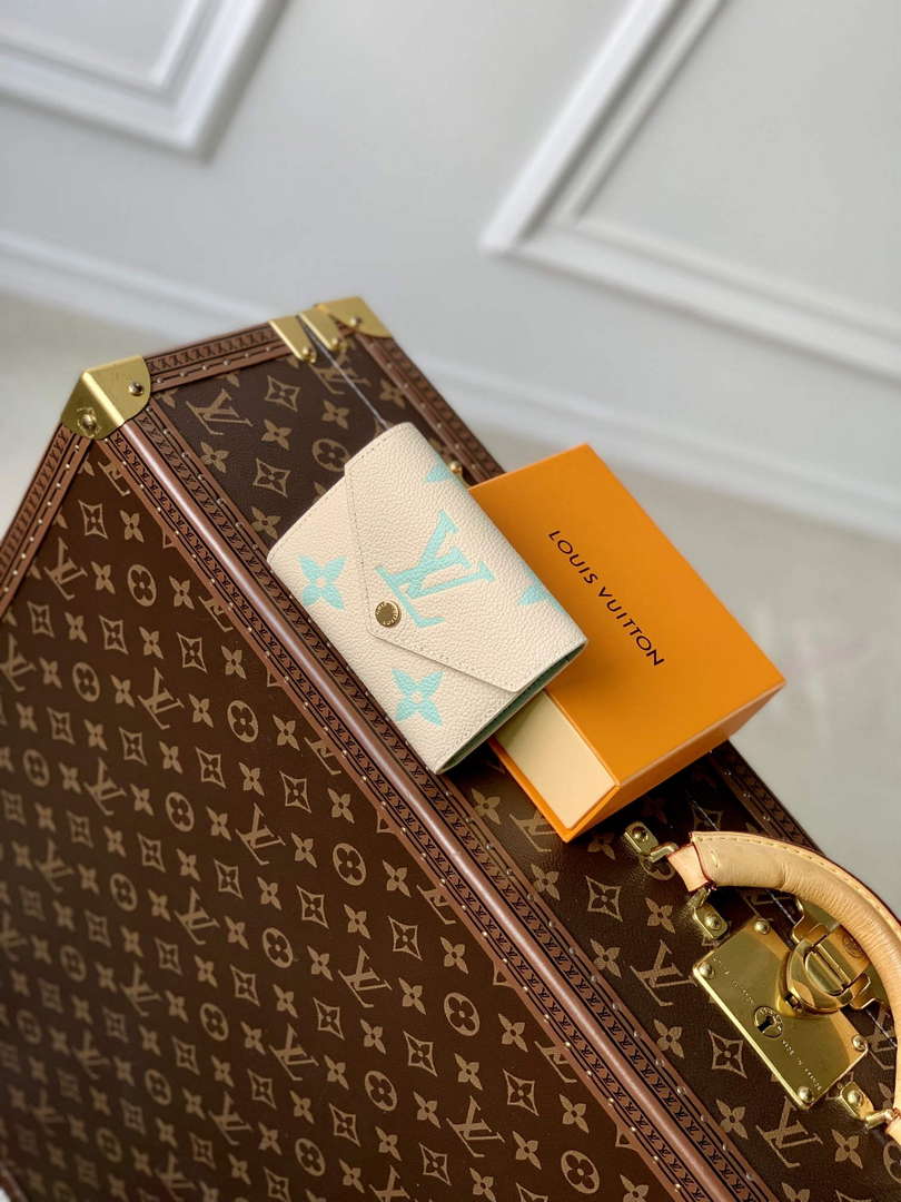 LV M41938 Louis Vuitton Victorine Wallet Matcha Green - Default Title - View 1