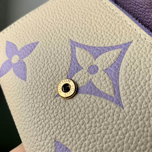 LV M41938 Louis Vuitton Victorine Wallet Taro Purple - Default Title - View 6