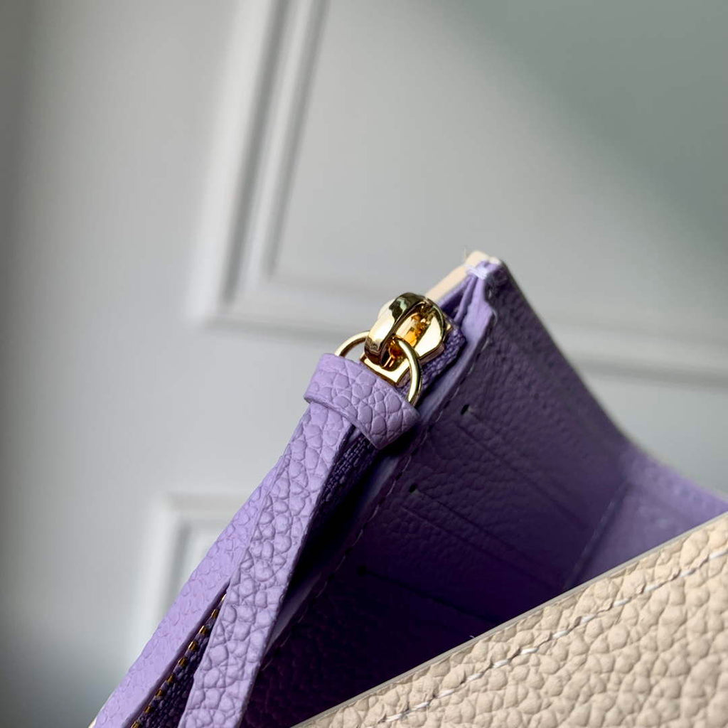 LV M41938 Louis Vuitton Victorine Wallet Taro Purple