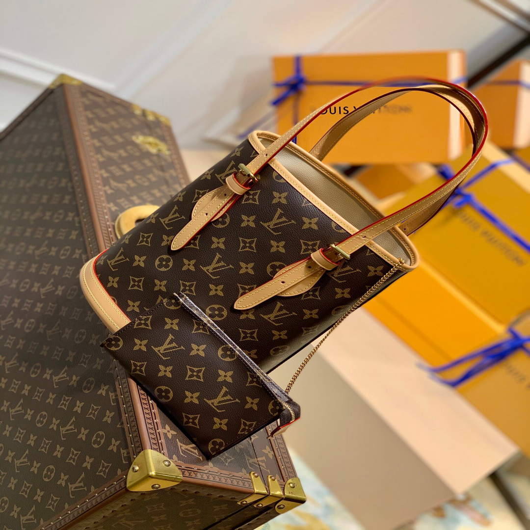 LV M41994 Louis Vuitton Vintage Monogram Canvas Bucket Bag - Default Title - View 1