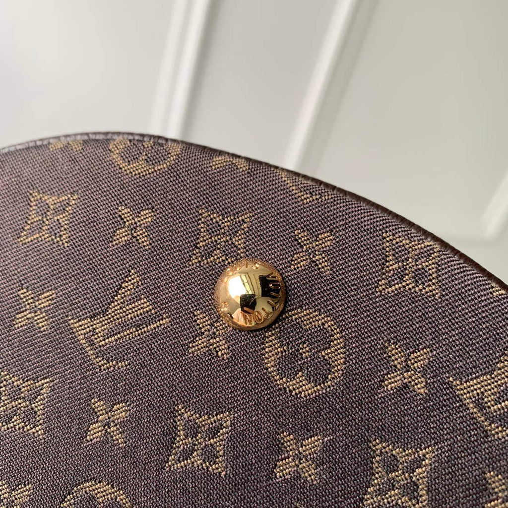 LV M42238 Louis Vuitton Bucket PM Tote Bag Brown