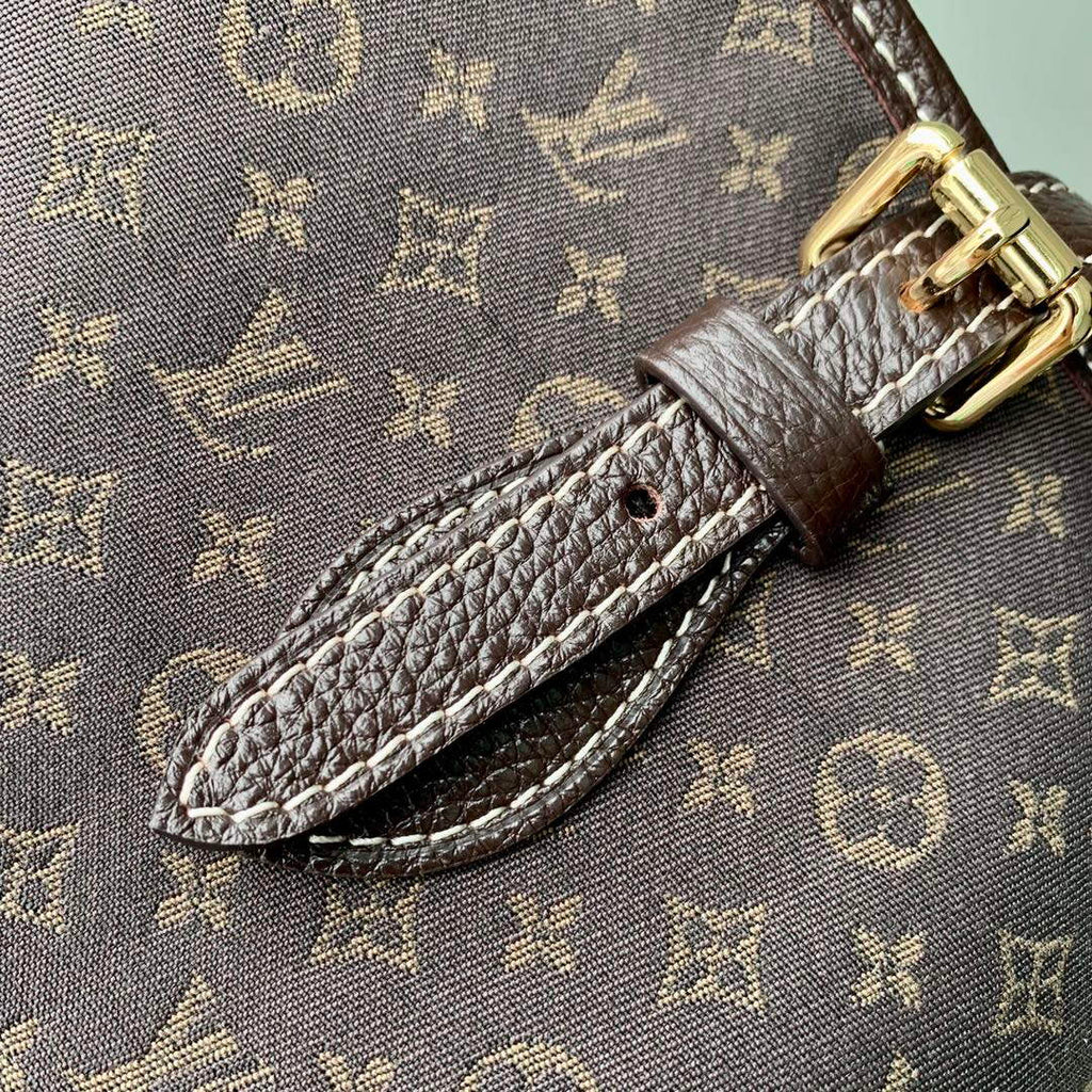 LV M42238 Louis Vuitton Bucket PM Tote Bag Brown