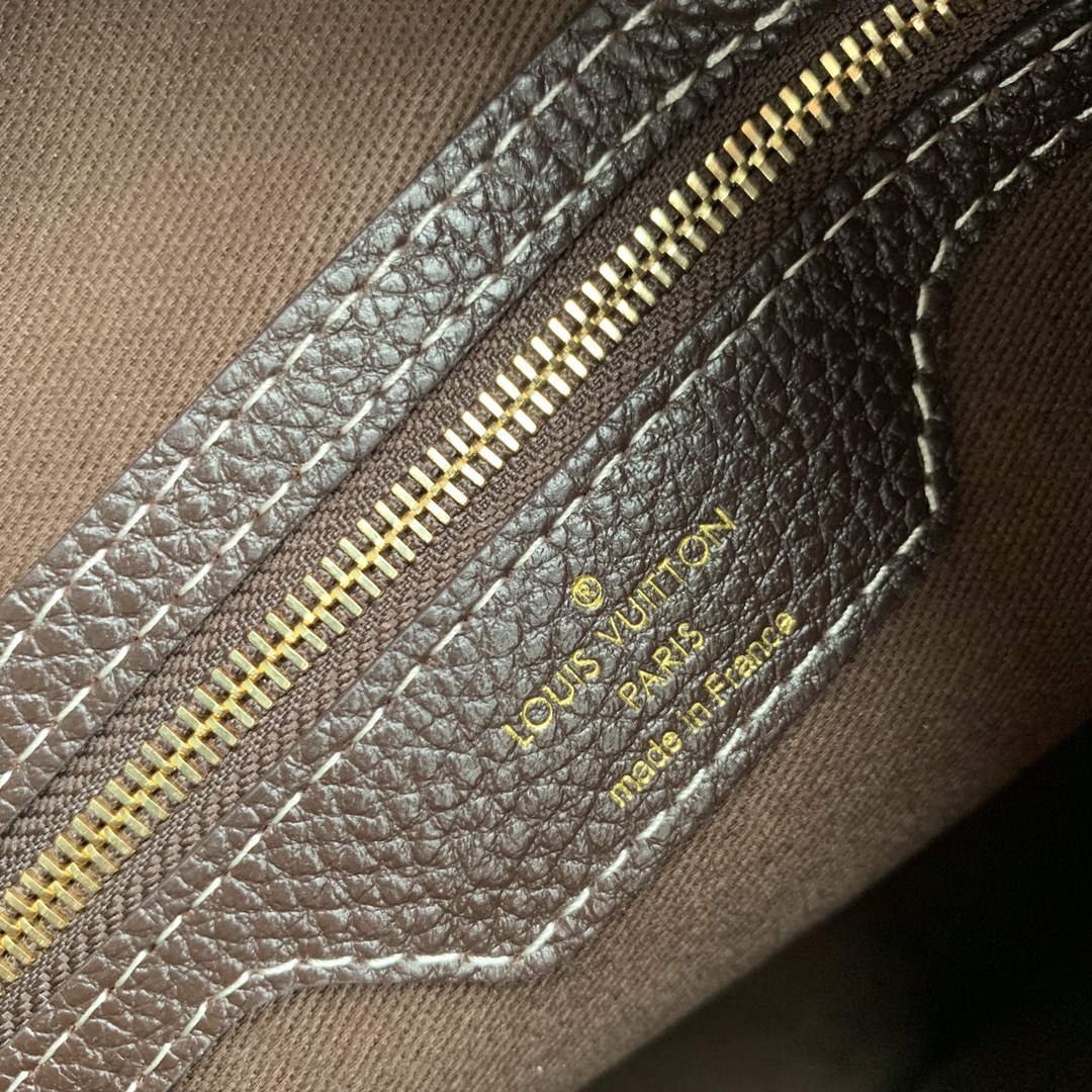 LV M42238 Louis Vuitton Bucket PM Tote Bag Brown - Default Title - View 6
