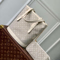 LV M42238 Louis Vuitton Bucket PM Tote Bag White - Default Title - View 1