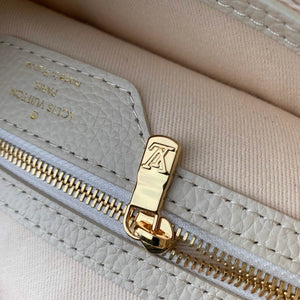 LV M42238 Louis Vuitton Bucket PM Tote Bag White - Default Title - View 6
