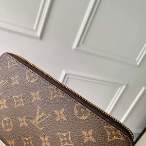 LV M42616 Louis Vuitton Zippy Wallet Monogram coated canvas - Default Title - View 8
