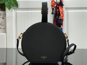 LV M43514 Louis Vuitton Petite Boite Chapeau Leather Bag 
