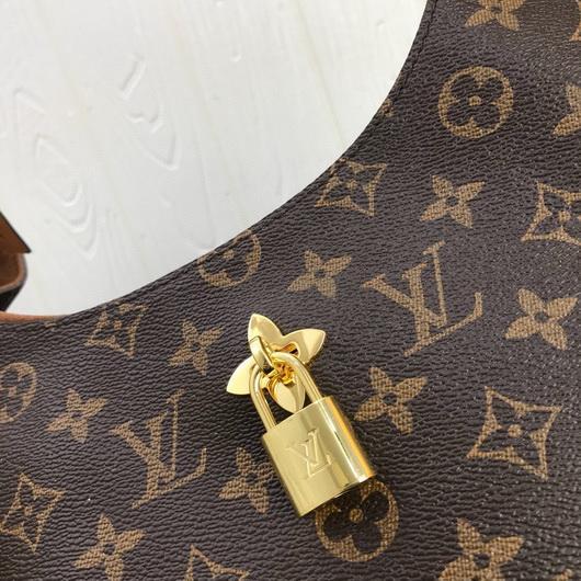 LV  M43769 Louis Vuitton M43630 Flower Hobo Monogram M43546 Bag Brown - luxibagsmall