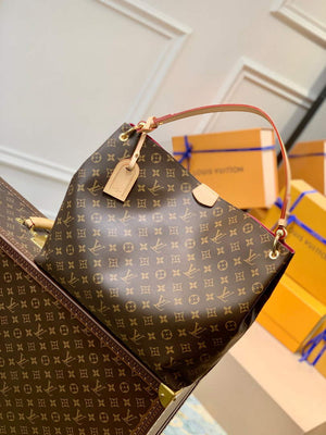 LV M43703 Louis Vuitton Graceful MM M43704 Pivoine Pink - Default Title - View 1