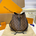 LV M44020 Louis Vuitton N¨¦ONO¨¦ MM Bag Monogram Black - Default Title - View 1