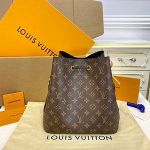 LV M44020 Louis Vuitton N¨¦ONO¨¦ MM Bag Monogram Black - Default Title - View 3
