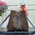 LV M44021 Louis Vuitton N¨¦ONO¨¦ MM Bag Monogram Blue - Default Title - View 1