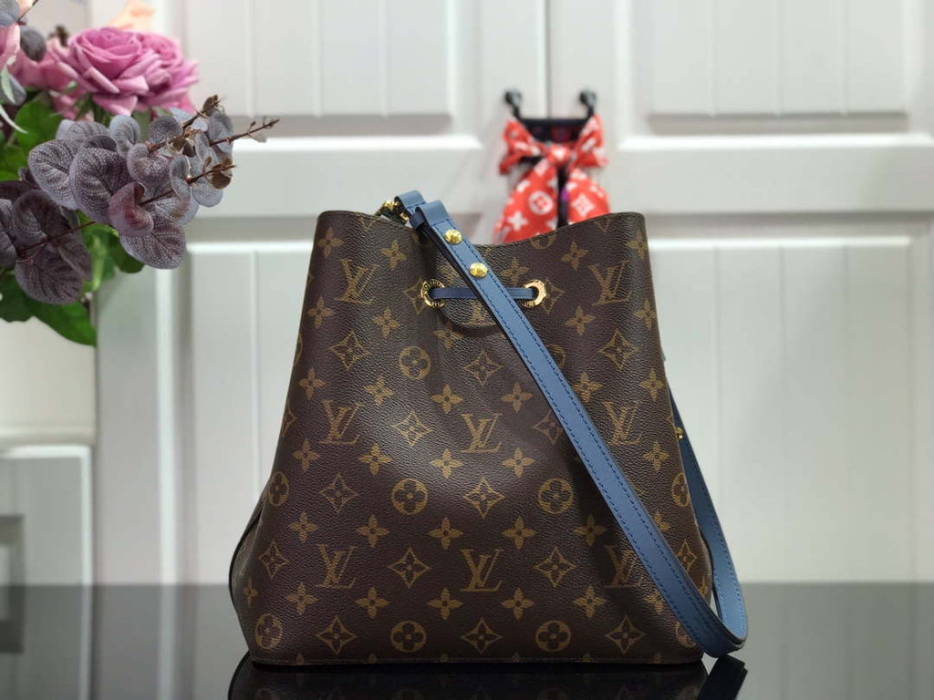 LV M44021 Louis Vuitton N¨¦ONO¨¦ MM Bag Monogram Blue