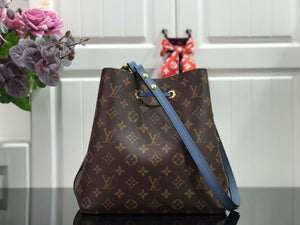 LV M44021 Louis Vuitton N¨¦ONO¨¦ MM Bag Monogram Blue - Default Title - View 3
