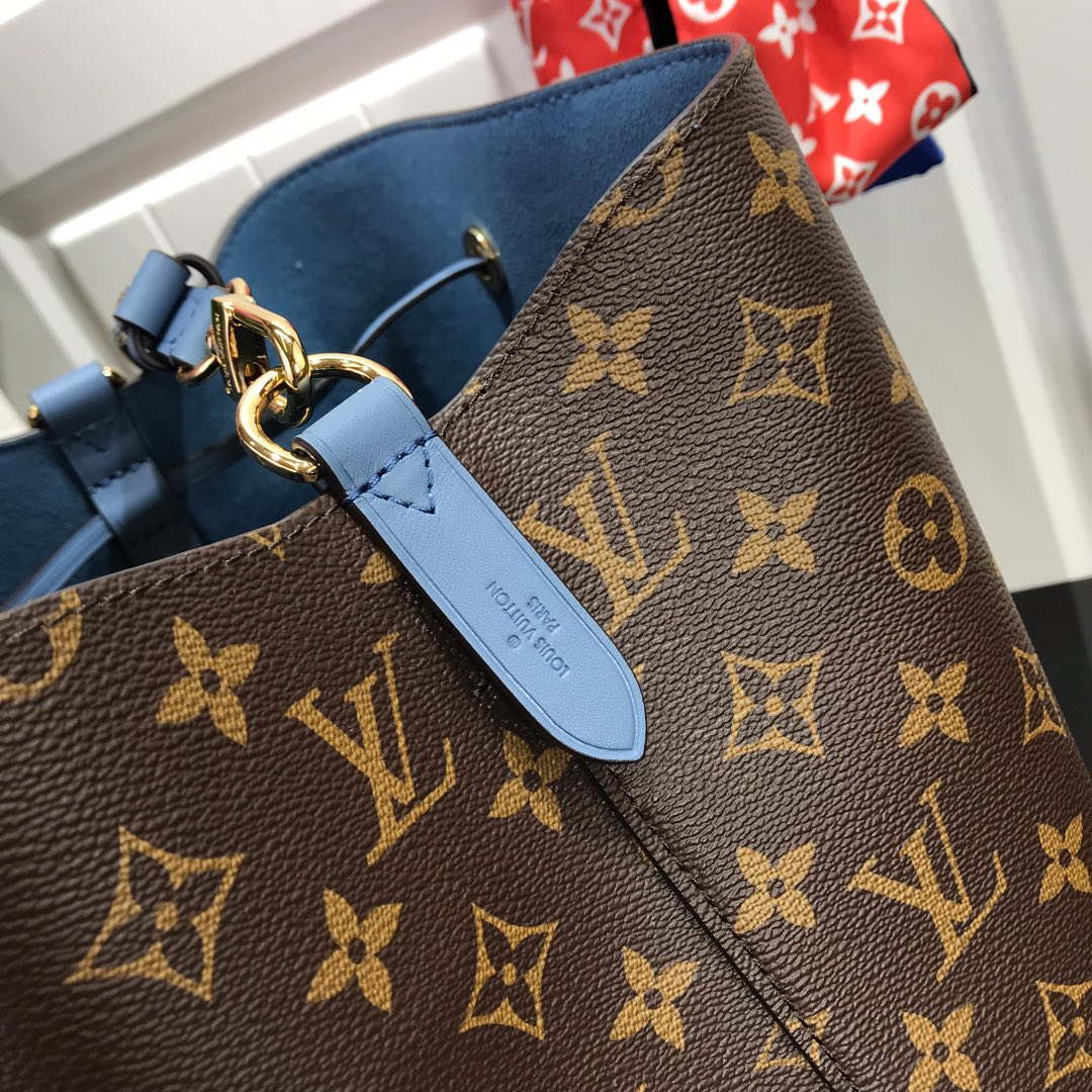 LV M44021 Louis Vuitton N¨¦ONO¨¦ MM Bag Monogram Blue