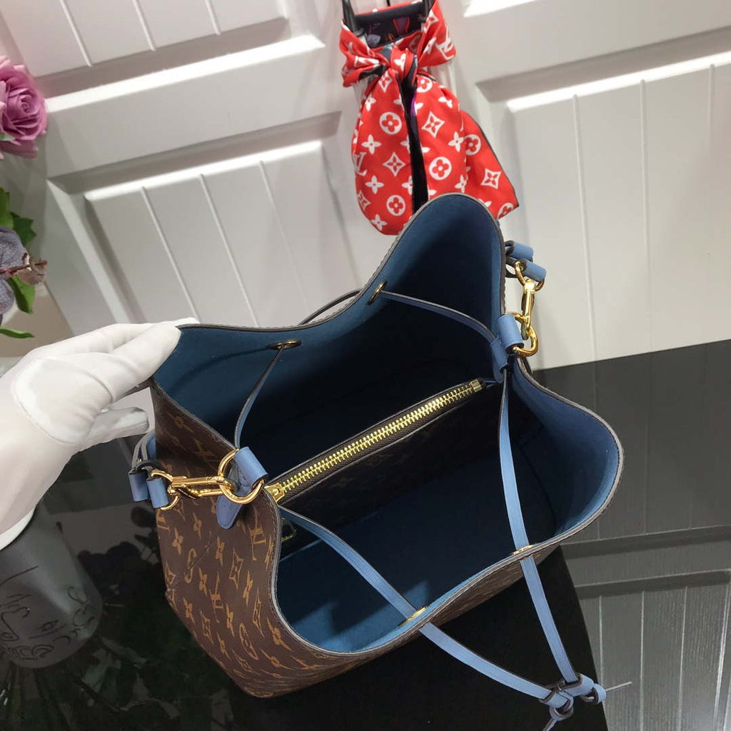 LV M44021 Louis Vuitton N¨¦ONO¨¦ MM Bag Monogram Blue