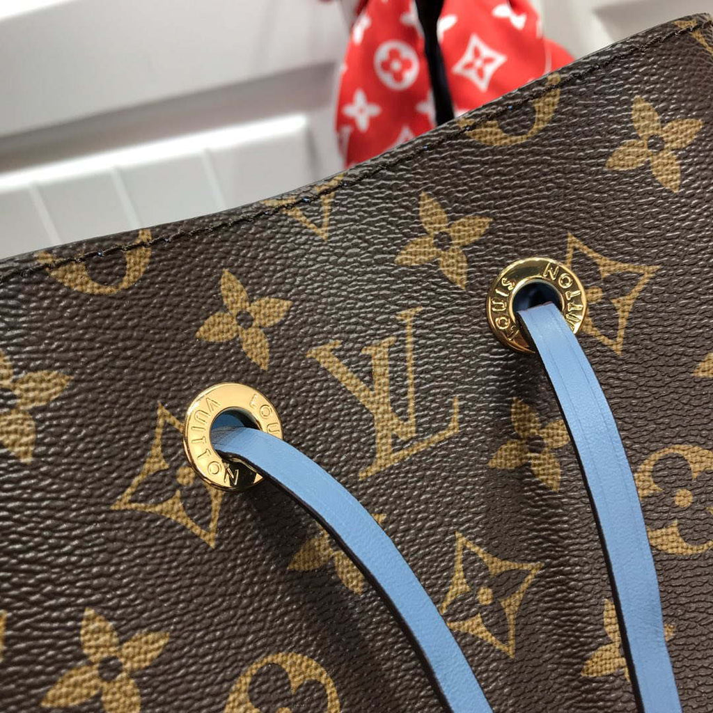 LV M44021 Louis Vuitton N¨¦ONO¨¦ MM Bag Monogram Blue