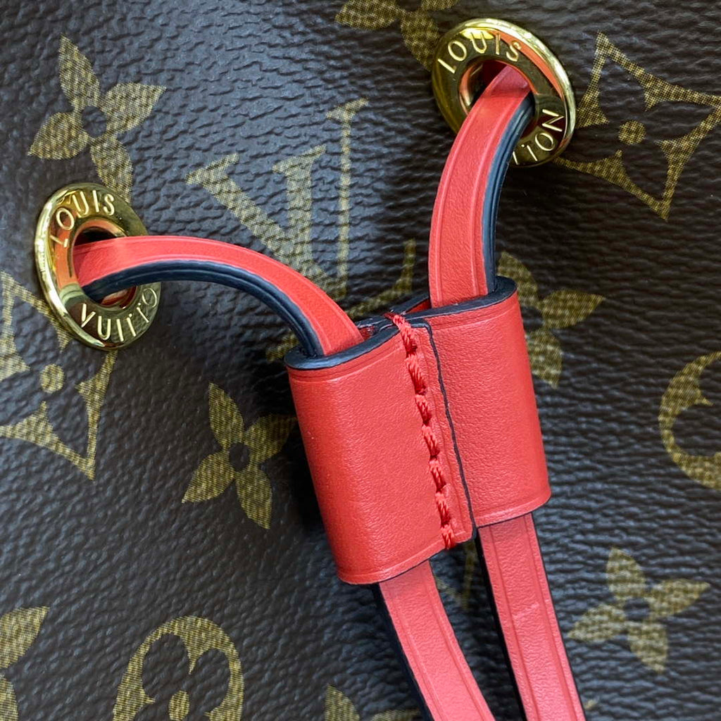 LV M44021 Louis Vuitton N¨¦ONO¨¦ MM Bag Monogram Red