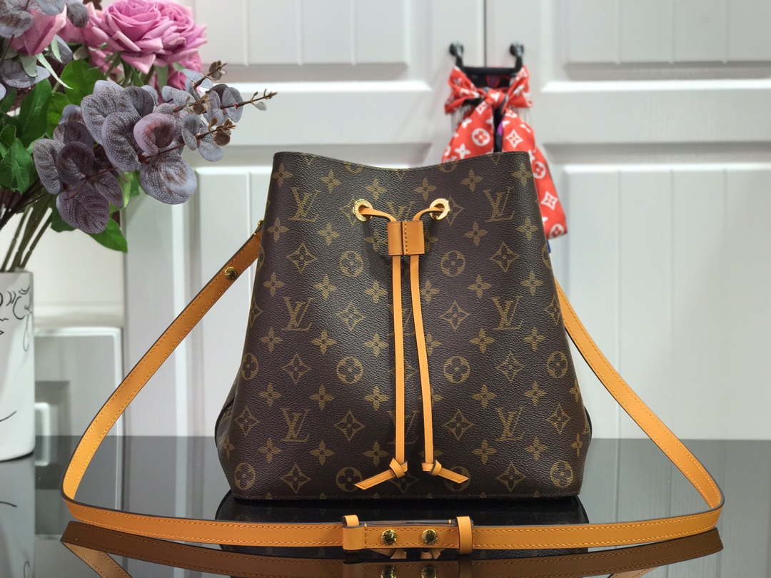LV M44021 Louis Vuitton N¨¦ONO¨¦ MM Bag Monogram Yellow