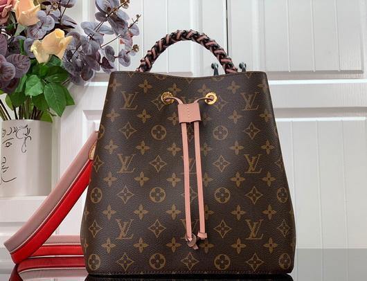 LV M44022 Louis Vuitton M45497 N¨¦ONO¨¦ Shoulder Bag Pink - luxibagsmall