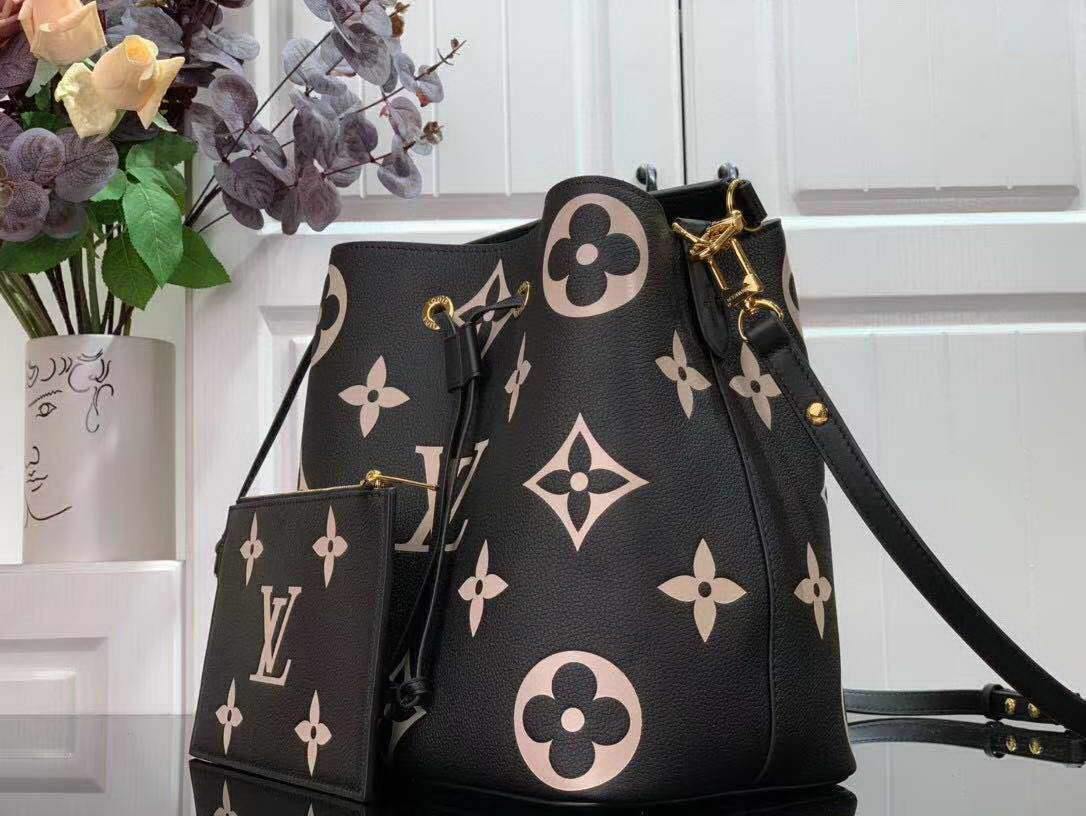LV M44022 Louis Vuitton M45497 N¨¦ONO¨¦ Shoulder Bag Black - luxibagsmall