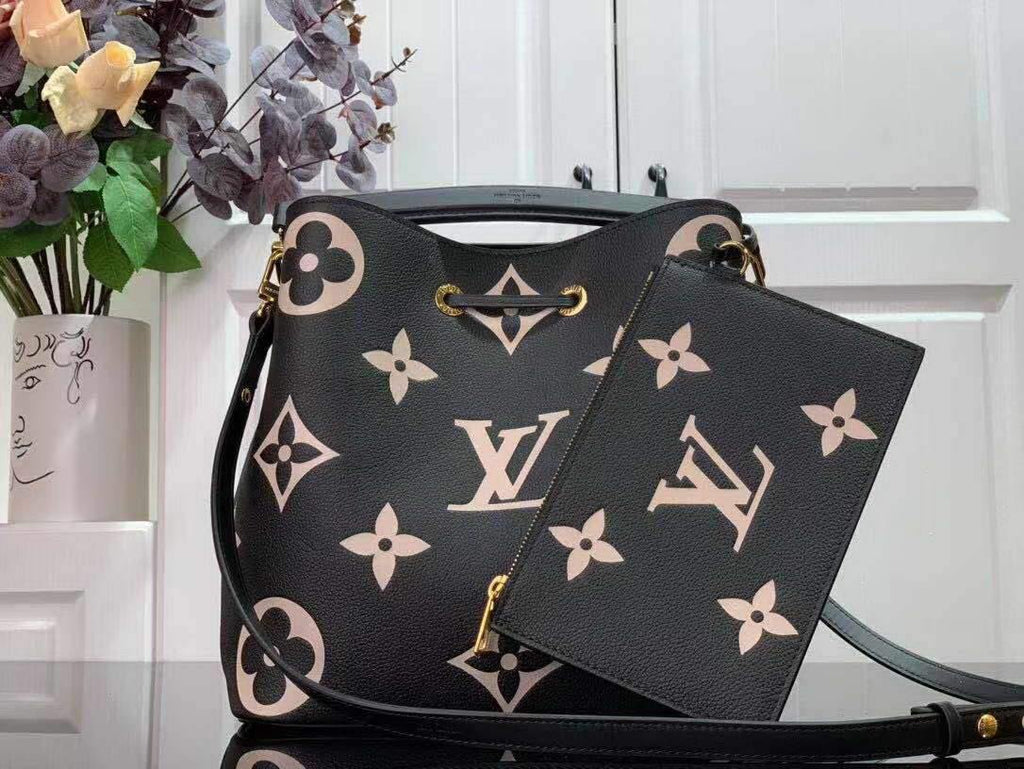 LV M44022 Louis Vuitton M45497 N¨¦ONO¨¦ Shoulder Bag Black - luxibagsmall