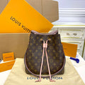LV M44022 Louis Vuitton MM N¨¦ONO¨¦ Bag Monogram Pink