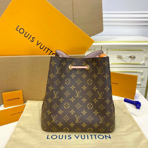 LV M44022 Louis Vuitton MM N¨¦ONO¨¦ Bag Monogram Pink - Default Title - View 3