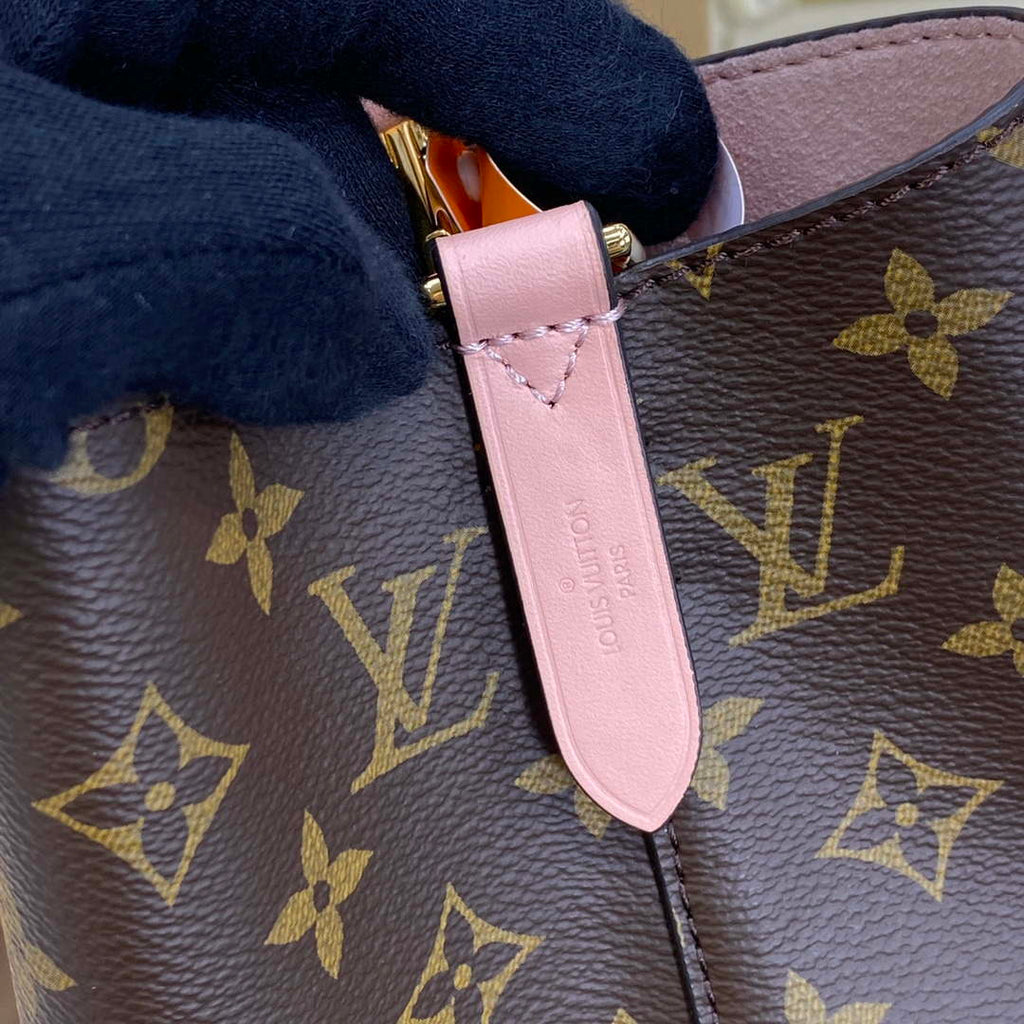 LV M44022 Louis Vuitton MM N¨¦ONO¨¦ Bag Monogram Pink