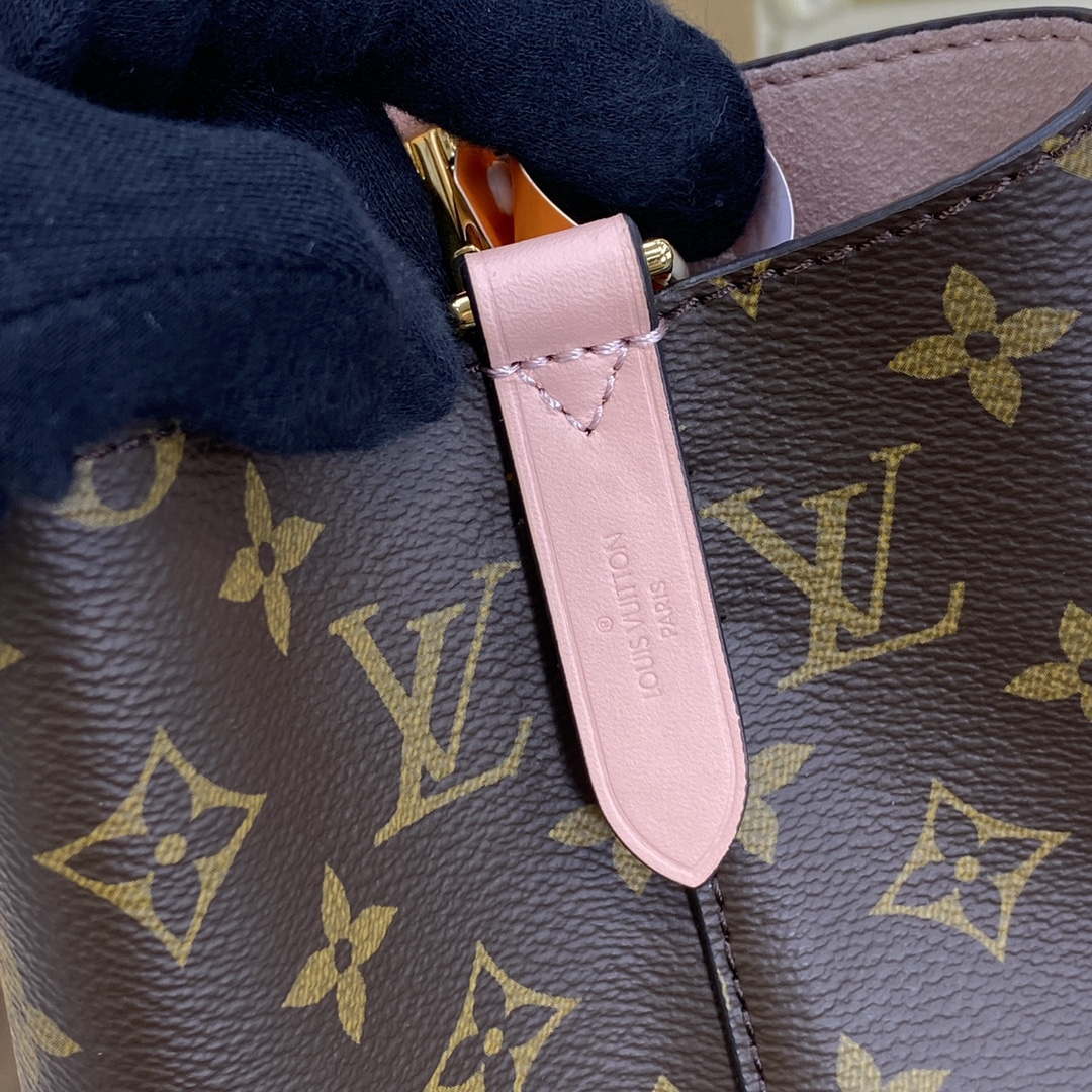 LV M44022 Louis Vuitton MM N¨¦ONO¨¦ Bag Monogram Pink - Default Title - View 5