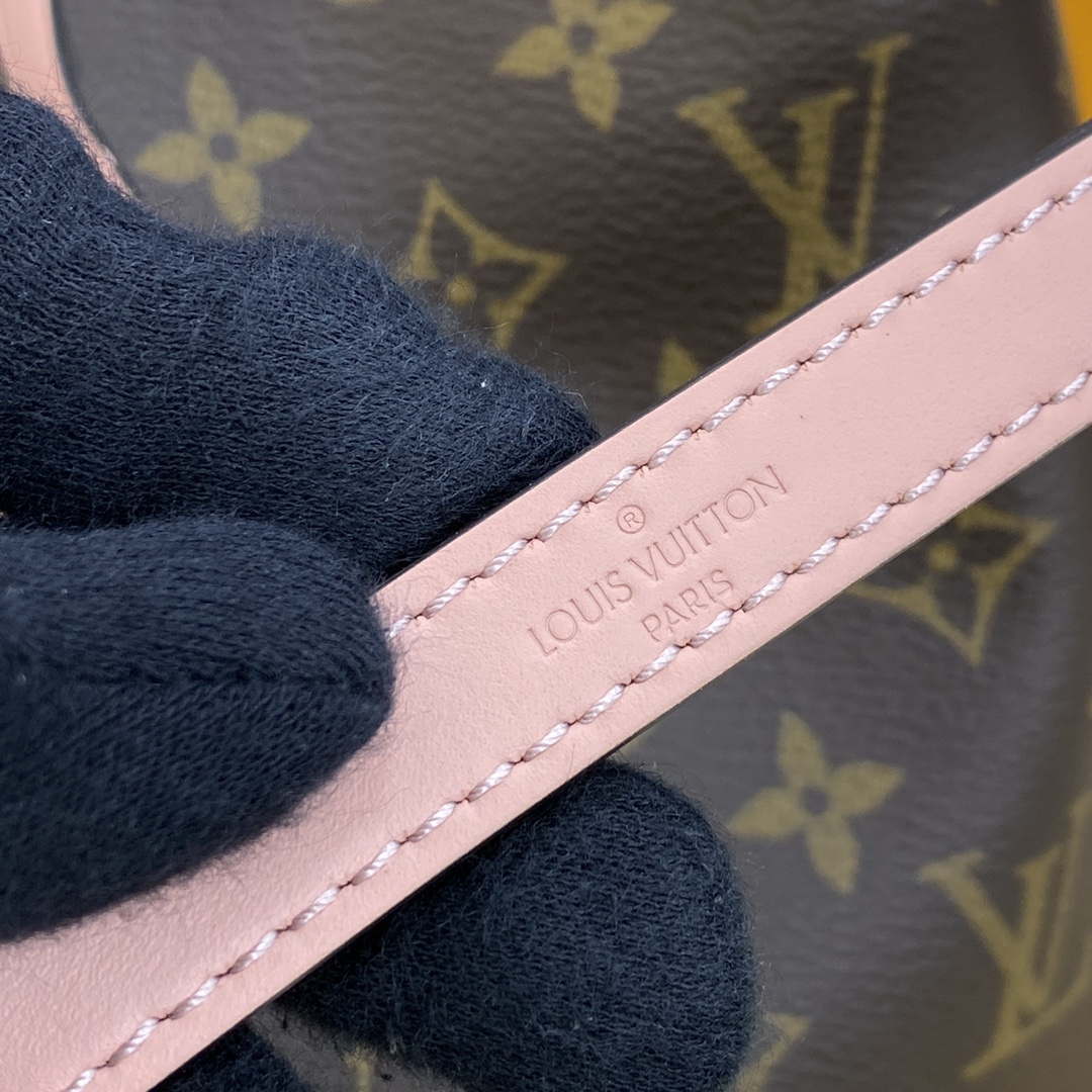 LV M44022 Louis Vuitton MM N¨¦ONO¨¦ Bag Monogram Pink - Default Title - View 8