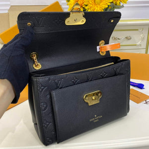 LV M44151 Louis Vuitton Vavin PM Shoulder Bag Black - Default Title - View 12