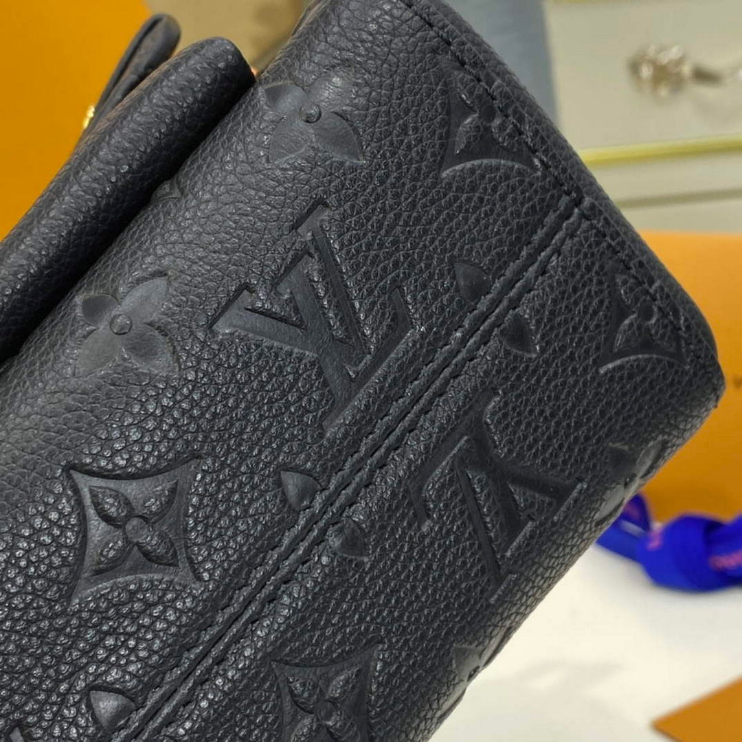 LV M44151 Louis Vuitton Vavin PM Shoulder Bag Black - Default Title - View 8