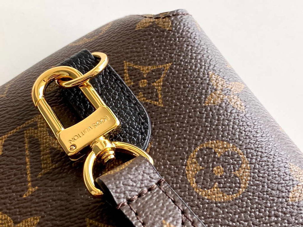 LV M44259 Louis Vuitton Marignan Messenger Top Handle Monogram M44257 Bag Black