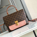 LV M44259 Louis Vuitton Marignan Messenger Top Handle Monogram M44286 Bag Pink - Default Title - View 1