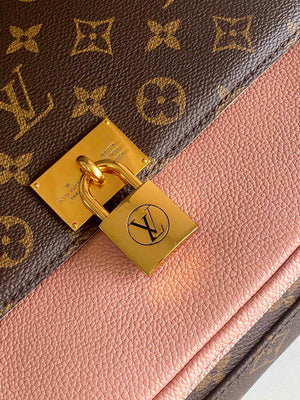 LV M44259 Louis Vuitton Marignan Messenger Top Handle Monogram M44286 Bag Pink - Default Title - View 5