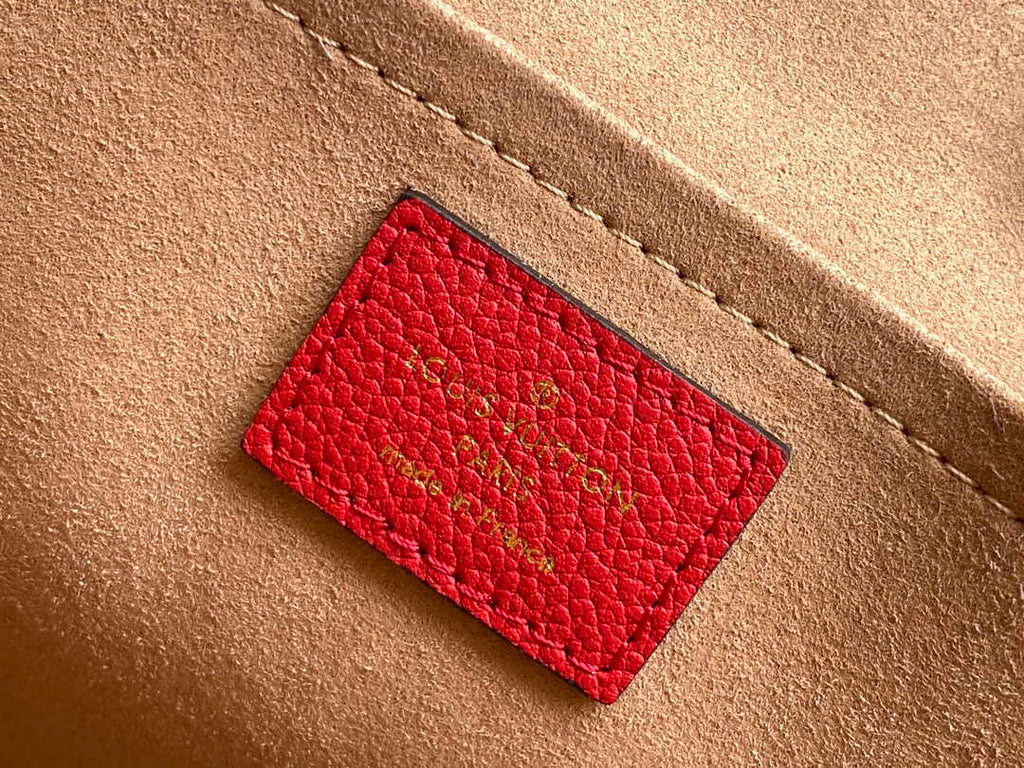 LV M44286 Louis Vuitton Marignan Messenger Top Handle M44259 Monogram Bag Red