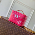 LV M44495 Louis Vuitton Nice Mini Beauty Case Fuchsia