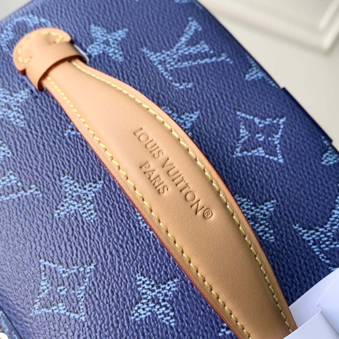 LV M44495 Louis Vuitton Nice Mini Beauty Case Blue