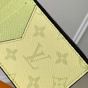 LV M14109 Coin Card Holder Taigarama Lemon Yellow - Default Title - View 5