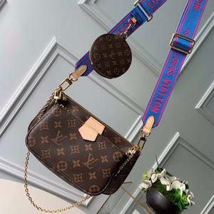 LV M44813 Louis Vuitton M44840 Multi Pochette M44990 Blue - Default Title - View 1